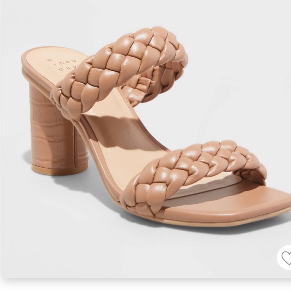 NWT Women's Basil Mule Heels - A New Day size 8.5